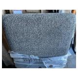 Grey Padded Cushion Pad - Great for Dog Beds etc 25” x 50”