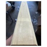 Wood Hand Rail 8’ x 3” - Comes as Pictured see images