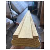 Wood Hand Rail 8’ x 3” - Comes as Pictured see images