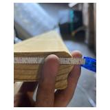 Wood Hand Rail 8’ x 3” - Comes as Pictured see images