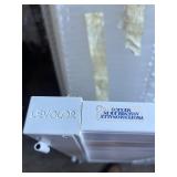 Bundle of 4 Quality White Window Shutters - 2: 16.5” x 1” x 45” , 2: 1” x 22.5” x 32”