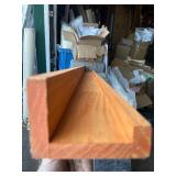 Beautiful Wood Shelf Great for Above Mantle - Perfect for Vinyl Record Displays Etc  5’ x 5” x 3.5”