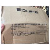 Box of 25 Tiles Merola Tile Coco Hex Camellia Blue 7" x 8" Porcelain Floor and Wall Tile *Retails $139*