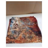Emvency Set of 4 Throw Pillow Covers Brown Rust Colorful Metal Rusty Steel Iron Structure Wall Door Modern Abstract Decorative Square 18x18 Inches Pillowcases Home Decor Cases Cover