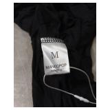 Mangopop Black Long Sleeve Bodysuit- M