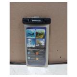 wellhouse Waterproof Phone Pouch, Waterproof Phone Case For iPhone 12- 16Pro Max XS Samsung, IPX8 3D Cellphone Dry Bag Beach Essentials (1 Pack - Luminous Black7.0, 7 inch)