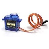 4PCS SG90 Servo Motor Micro Servo 9G Servo Motor For RC Robot Arm Helicopter Airplane Remote Control (4X)