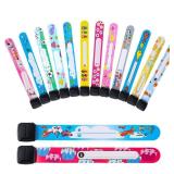 Chinco 14 Pieces Kids Safety ID Bracelets Child Identification Wristband Reusable Name Tag Bracelet Waterproof ID Band Children Wristband For Boys And Girls