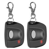 ASONPAO Multi Code Gate Opener Remote, Multicode Garage Door Opener (2Pack)