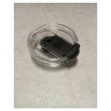 Sursip 3.6-Inch Replacement Lid - Compatible With Zenbo/Zukro 30/40/50oz Tumblers (Fits 3.6" Screw Lids Only), Leakproof Travel Mug Cover, BPA-Free (Clear)