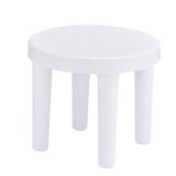 Kids Stool Grip Small White Plastic Office Shoes Foot Soft Stool Chair Low Toddlers Thickening Kitchen Home Kids Training Activity Skid Toddler Round Non-Slip Non Step Shower