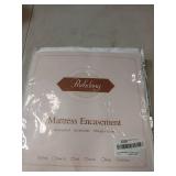 Twin Waterproof Zippered Mattress Encasement, Breathable, Noiseless, Machine-Washable Zipped Mattress Cover, Fitting 7" - 13" Deep Mattress