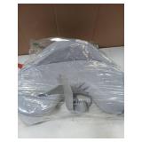 Momcozy Innovative Safety Fence Nursing Pillow - Firm & Springy Memory Foam - Stable, Ergonomic Support & Comfort - Wider Breastfeeding Cushion, Adjustable, Removable Cover, Baby Safety Certified