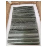 Lovdeco Peel and Stick Beveled Antique Mirror Tile Subway Mirror Glass Backsplash 3x6 Inch for Kitchen Bathroom Wall (40 Pcs, 5 SQ.FT.)