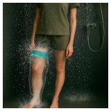 CIVJET Cast Covers for Shower Leg, Waterproof Cast Cover for Showering/Swimming, Cast Protector for Shower Leg Adult, Water Proof Shower Boots for Foot after Surgery, Knee, Ankle, Boot (Diameter-7.9")