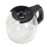12-Cup Replacement Coffee Carafe Compatible with Mr. Coffee Coffee maker Pot, Replace Part# PLD12 PLD12-RB Series, Black Handle