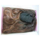 Eawwii Brown Highlight Short Wavy Wig for Women Lace Hairline Bob Style Synthetic Heat Resistant - Natural Appearance for Everyday Hairstyle 12 Inch