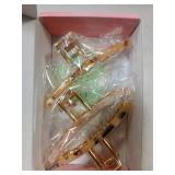 FAELBATY Big Butterfly Hair Claw Clips for Women - 4.7" Acetate and Metal Hair Accessories for Long, Thick Hair (3 Pcs)