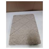 COSY HOMEER Edging Stair Treads Non-Slip Corner Indoor Stair Runners for Wooden Steps,Landing Slip Resistant Stair Rugs Mat for Kids and Dogs,100% Polyester TPE Backing,Beige,30x30 inch