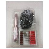 AIRSEE Studio Basic Electric Nail Drill, USB Portable Nail E File Machine for Professional Beginners, Manicure Pedicure Dremel Kit for Salon & Home Use , Purple