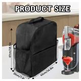 Tote Bags for Ninja Slushie Machine Accessories, for Ninja Slushie Frozen Drink Maker Tote Bag for Ninja Slushie Machine FS301/FS300/FS299,Easy Foldable Fits (Black)