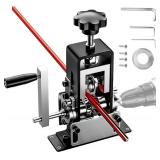 Hizmivos Manual Wire Stripping Machine Gauge Wire 0.06-1 inches,Scrapping Copper Wire Peeler Machine,Drill Powered Hand Crank Wire Stripper Tool for Scrap Copper Recycling