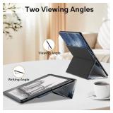 CoBak Case for ebook Reader with Two Viewing Angles - All New PU Leather Cover with Auto Sleep Wake, Pen Holder for ebook Reader, Forest