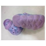 INMINPIN Kids Cute Clogs Cartoon Garden Shoes Boys Girls Slides Slippers Indoor Outdoor Children Water Shower Beach Pool Sandals,Purple,5.5-6.5 Toddler,Kids