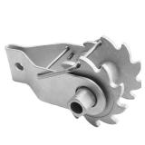 TAODAN 1PC Inline Wire Tensioner, Steel Clip Lock Wire Ratchet Tensioner, Electric Fence Strainer