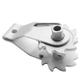 TAODAN 1PC Inline Wire Tensioner, Steel Clip Lock Wire Ratchet Tensioner, Electric Fence Strainer