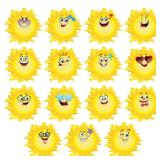Zonon 90 Pcs Sun Cutouts Classroom Bulletin Board Decoration for Office Classroom Party Bulletin Board Wall Chalkboard Home Decor