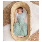 Love to Dream Swaddle UP, Baby Sleep Sack, Self-Soothing Swaddles for Newborns, Get Longer Sleep, Snug Fit Helps Calm Startle Reflex, Suitable for All Seasons, 13-19 lbs, North Star Olive