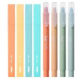 Mr. Pen Aesthetic Highlighters, 8 Pack, Pastel Color Bible Highlighter No Bleed