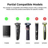 5V Fast Charger for Philips Norelco Newer Model 3900 2400, Wet & Dry Shaver Newer Series 2000 5000 7000 3000 QP2724 QP2834 QP1924, MG7910 MG5910 MG9510 Philips Oneblade 360 Trimmer Electric Shaver