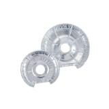 50Pack Burner Covers for Electric Stove Disposable Aluminium Stove Burner Liners Round Foil 6 & 8 Inch Burner Bibs Keep Electric Range Stove Clean From Oil and Food