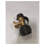 Aikyciu  Propane Tank Gauge with Leak Detector, Universal Level Indicator for 5-40lb Tanks, Compatible with Camping Stoves, Heater, BBQ Grills, Gas Burners and More, QCC 1/Type 1 Connection