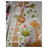 Wall Decals 2 Boxes Jungle Theme and Wine Bottles 2 Sheets Each