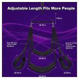 RNPFOR 360 Degree Sex Swing for Adults Couple Sex Toys Comfortable Adult Sex Restraining Set Adult Tools Bondage Restraints BDSM Set Adjustable Straps for Couples Lovers