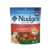 Blue Buffalo Nudges Homestyle Natural Dog Treats, Made in the USA with Real Chicken, Peas, and Carrots, 16-oz. Bag