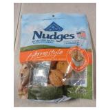Blue Buffalo Nudges Homestyle Natural Dog Treats, Made in the USA with Real Chicken, Peas, and Carrots, 16-oz. Bag