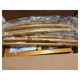 LANGXUN 9ft Large Size Metal Circle Balloon Arch Stand Decoration, Indoor Outdoor Arch Frame For Birthday Wedding Graduation Decorations And Event Party Supplies, Baby Shower Photo Background