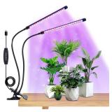 Grow Lights For Indoor Plants For 3/9/12 hours, 360°Gooseneck Plant light For indoor Plant , Full-Spectrum LED Lamp, USB Powered,10 Brightness Levels