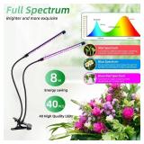 Grow Lights For Indoor Plants For 3/9/12 hours, 360°Gooseneck Plant light For indoor Plant , Full-Spectrum LED Lamp, USB Powered,10 Brightness Levels