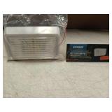 Kohree 320Lumen LED RV Porch Light Exterior Utility Light 12v Lighting Fixture, Replacement Lighting For RVs, Trailers, Campers, 5th Wheels. White Base, Clear And Amber Lenses Included