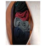 INNERSY Womens Underwear Cotton Hipster Panties Regular & Plus Size 6-Pack(Large,Dark Vintage) Size Large