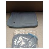 HYZUO 13.3-14 Inch Laptop Sleeve Bag Set for MacBook Pro 14 M5/M4/M3/M2/M1, MacBook Air/Pro 13.3, 13"-13.8" Surface Book/Laptop, Notebook Case for 13.3" HP Dell Lenovo Asus Acer, Pale Blue