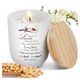 Norme Sympathy Candle Gifts For Loss Of Loved Memorial Candle Thoughtful Condolences Grief Bereavement Remembrance Gift for Your Loss(Sympathy)
