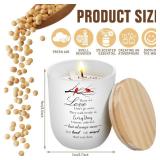 Norme Sympathy Candle Gifts For Loss Of Loved Memorial Candle Thoughtful Condolences Grief Bereavement Remembrance Gift for Your Loss(Sympathy)