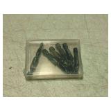 AUTOTOOLHOME 6 Pack Combination Drill Tap Bit Set Black Nitride Coated Screw Tapping Threading For Power Drills & Drivers