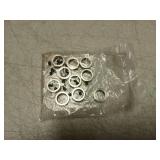 Uxcell 10pcs Set Screw Collars 12mm Bore 304 Stainless Steel Shaft Collars, 17mm OD, 6mm Width Axle Collar Clamp For Linear Rod Shaft Guide